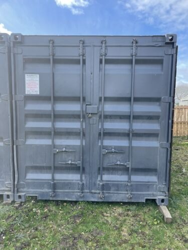 Shipping Container 20Ft Dark Grey With Black Timber Cladding - Image 2