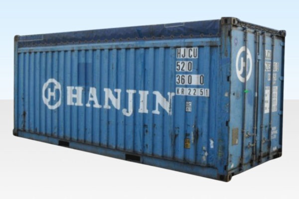 20Ft X 8Ft Used Shipping Container Open Top - Image 3