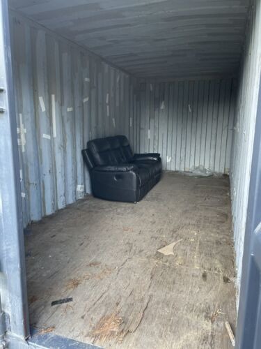 Shipping Container 20Ft Dark Grey With Black Timber Cladding - Image 4