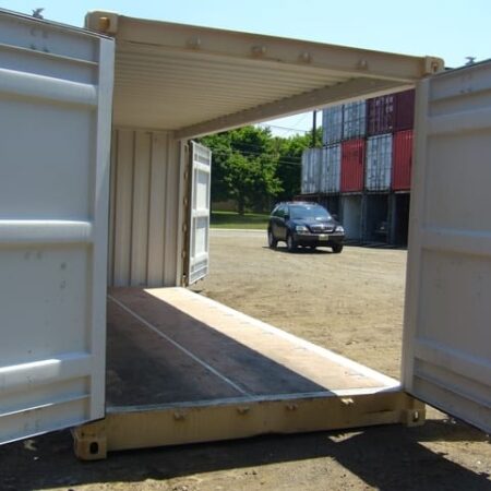 20ft Long Openside Containers 8’6′ H and 9’6″ H - Image 3