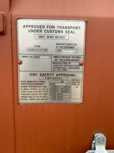 40 Ft Hc One Trip Shipping Container Bakersfield - Image 4
