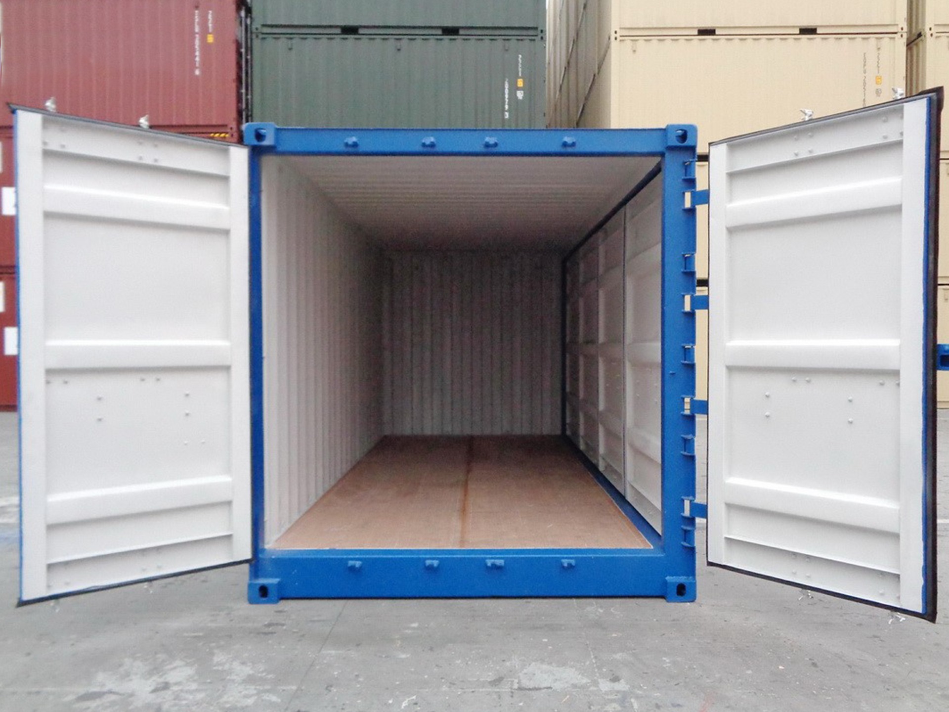20ft High Cube Container – One Trip (9ft 6′ high).