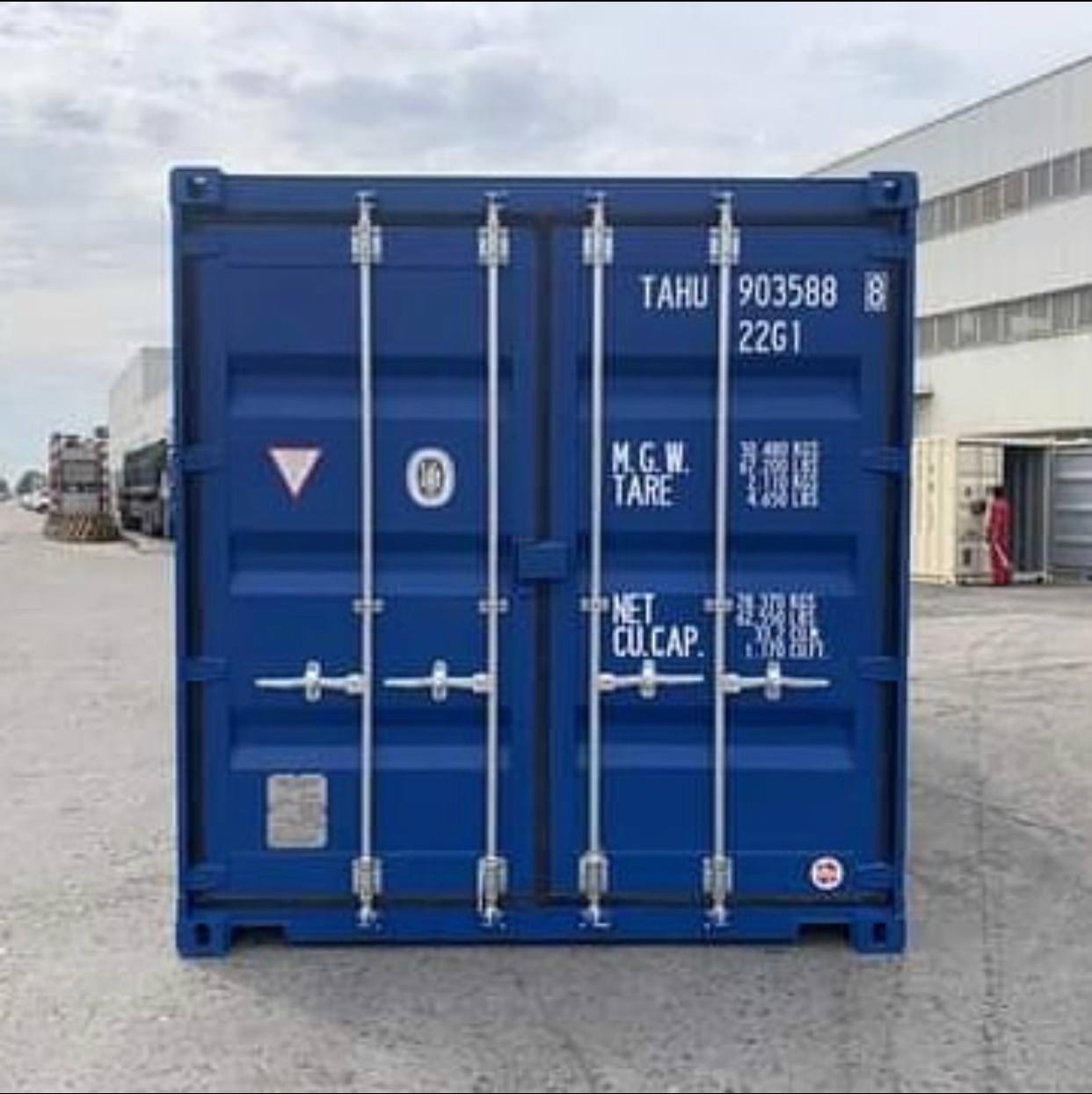20ft High Cube Container – One Trip (9ft 6′ high). - Image 3