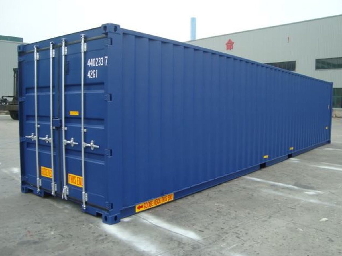 40ft High Cube (9′ 6″ high) Double Door Container (DD). - Image 4