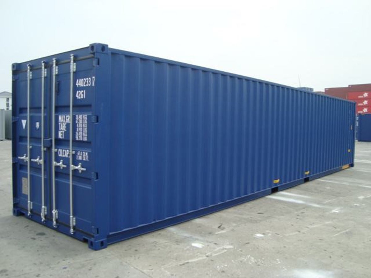 40ft High Cube (9′ 6″ high) Double Door Container (DD). - Image 6