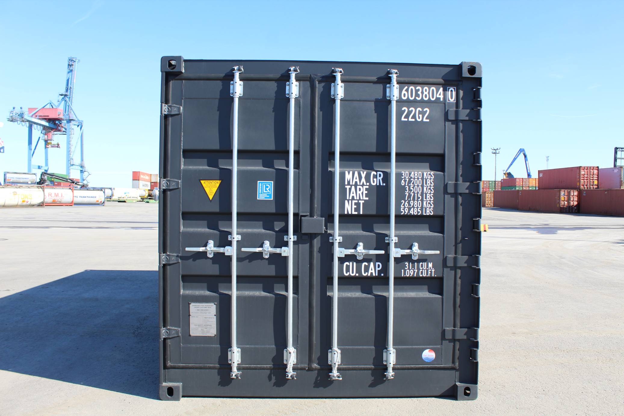 20ft High Cube Container – Hazardous Waste Container, Side opening (9ft 6′ high). - Image 5