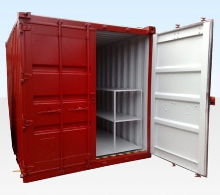 10Ft X 8Ft Flat Floor Bunded Store.